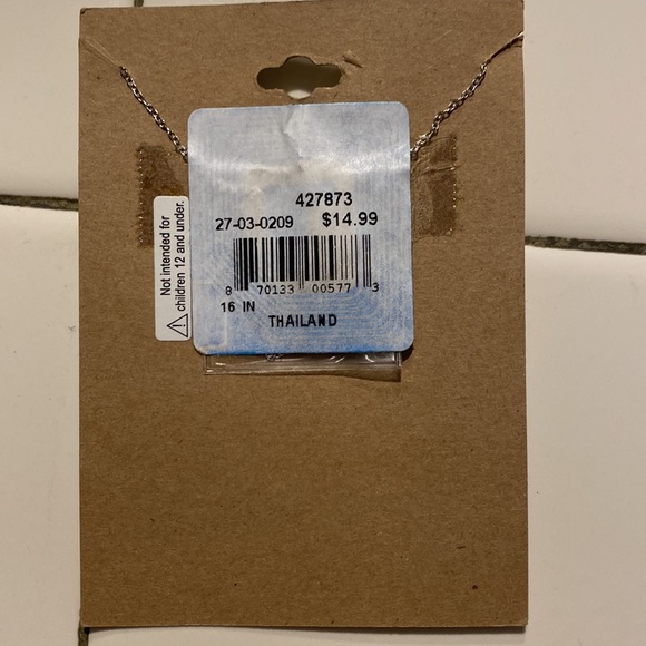 18” sterling silver friendship necklace - Picture 2 of 2